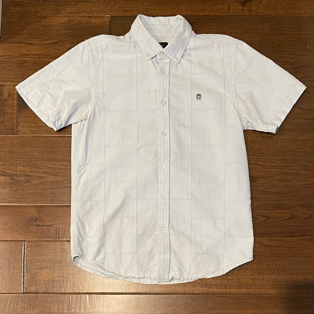 Obey Light Blue Button Down